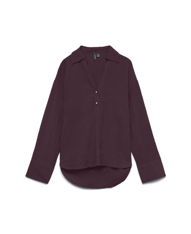 Loose Fit Shirt Collar Long Sleeves (L/S)