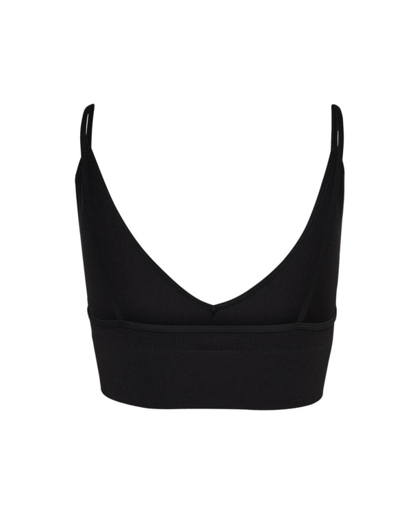 ONLVICKY RIB SEAMLESS VNECK TOP NOOS ACC