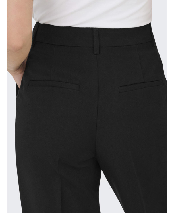 Straight Tapered Fit Broek met wijde pijpen, Straight Tapered Fit en hoge taille