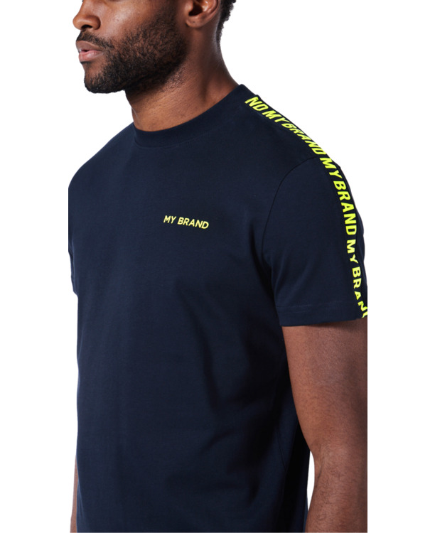 MIJN MERK TAPE T-SHIRT MANNEN