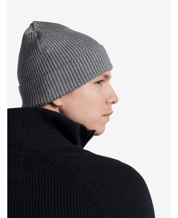 Beanie van biologisch katoen-stretch Heren