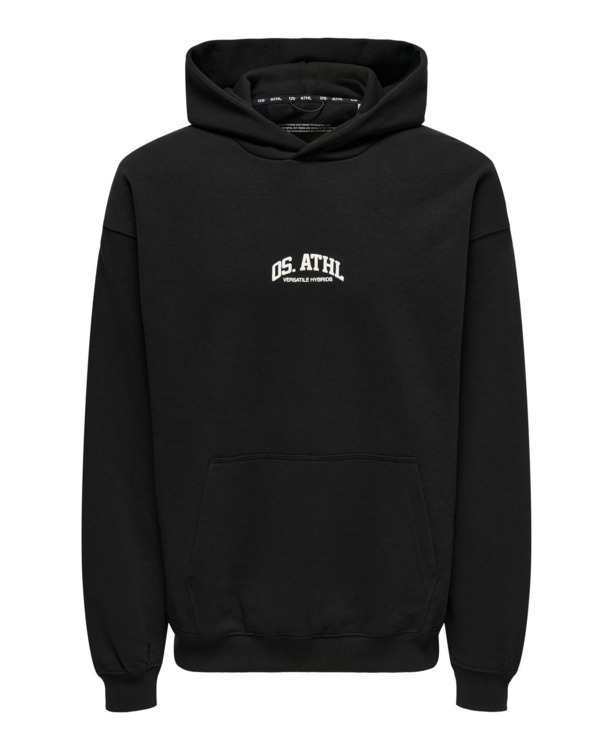 Relaxed Fit Hoodie Lange Mouwen (L/M) Heren