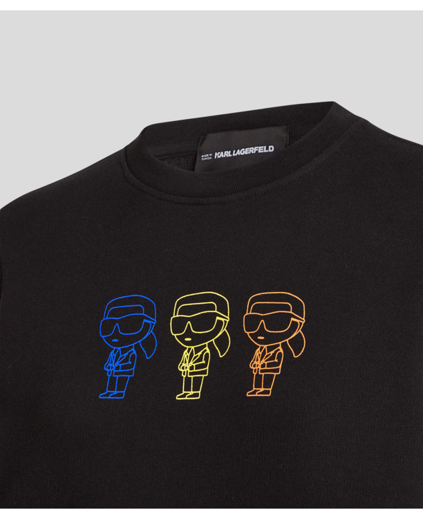 IKON TRIO PRINT SWEATSHIRT