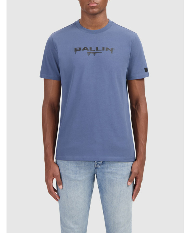 Druppelend Logo T-shirt 100% Katoen Mannen