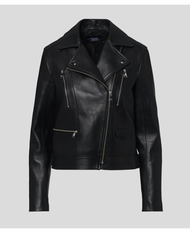 ODINA LEATHER BIKER JACKET