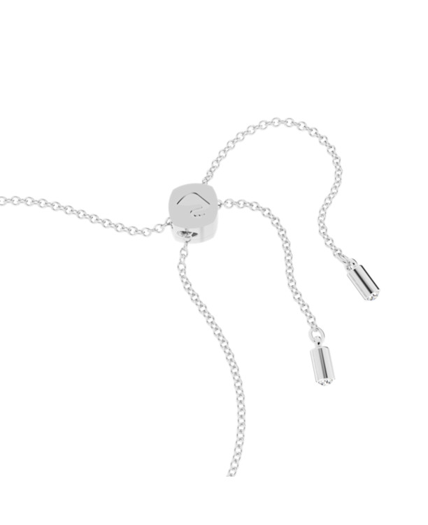 Idyllia Lilia Soft Bangle Rhodium shiny Crystal