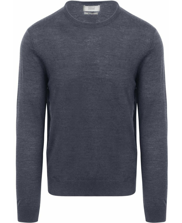 King Essentials The John Pullover Merino Antraciet