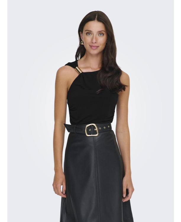 Slim Fit Asymmetric Neck Sleeveless (S/L)