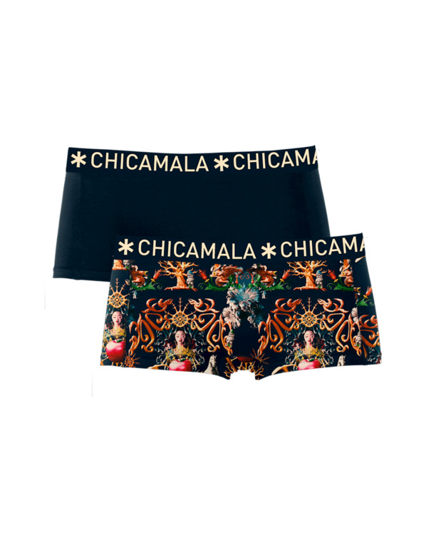 Meisjes 2-pack Boxer Shorts Sneeuwwitje