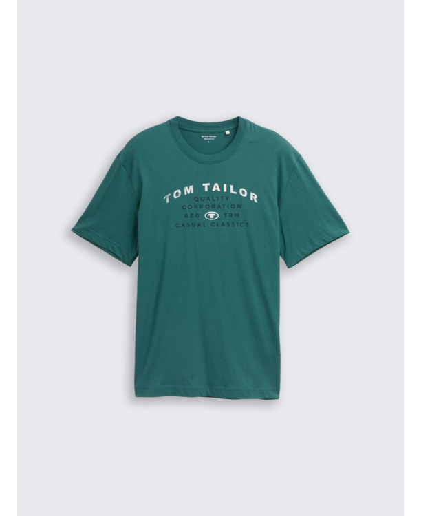 T-shirt met logo-opdruk