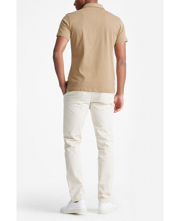King Essentials The James Poloshirt Beige