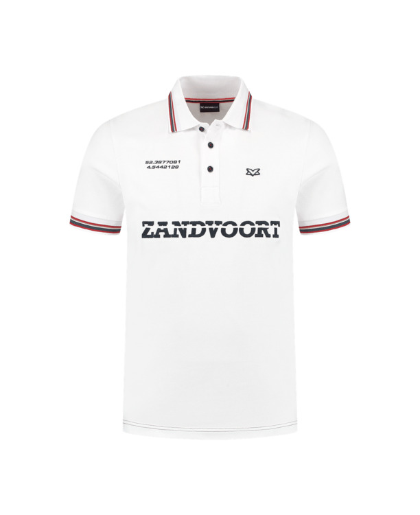 Polo - Wit - MV Official x Zandvoort