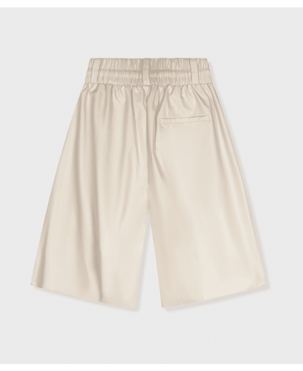 10DAYS Dames leather look short Bermuda 100% puur
