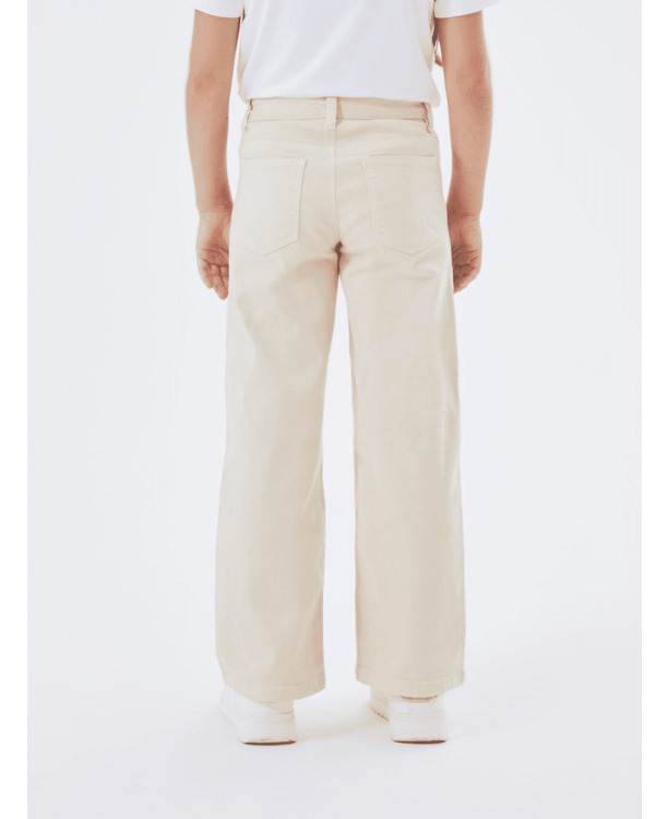 Wide Leg Fit Broek met wijde pijpen