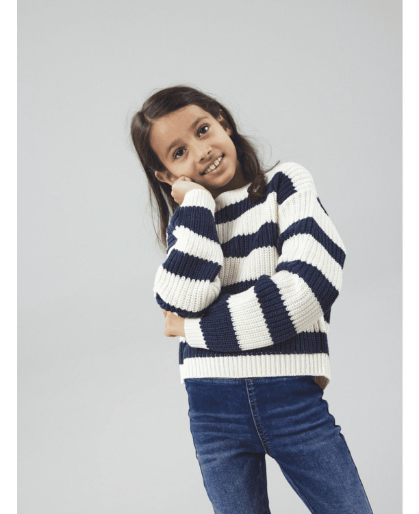 Box Fit O-Neck Lange Mouwen (L/M) Vrouwen
