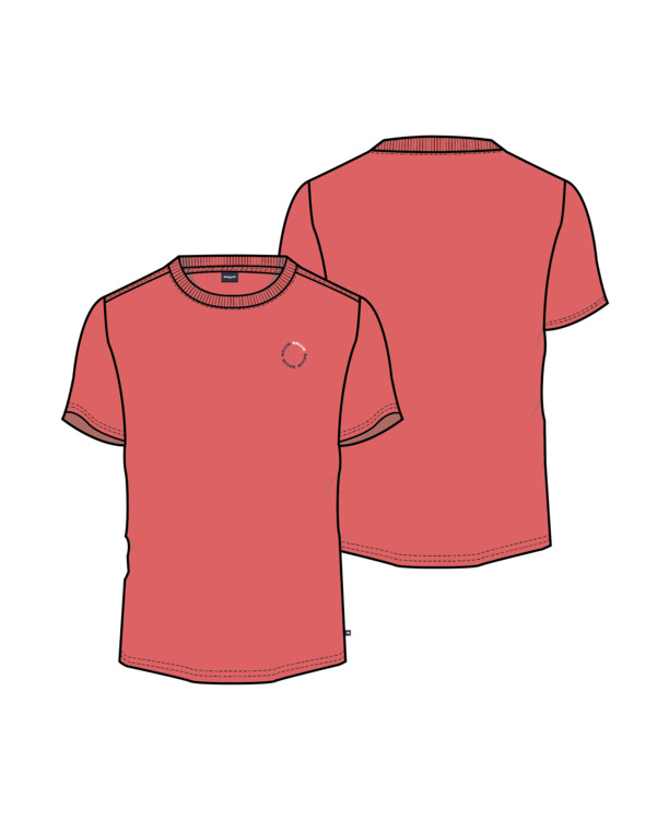 Circle Logo T-shirt 100% Cotton Men