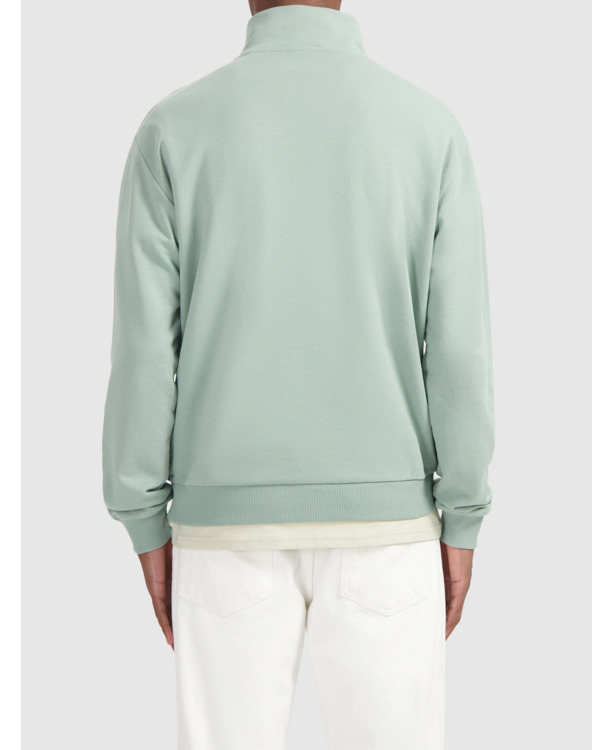 Box Logo Half-zip Sweater 100% Katoen Mannen