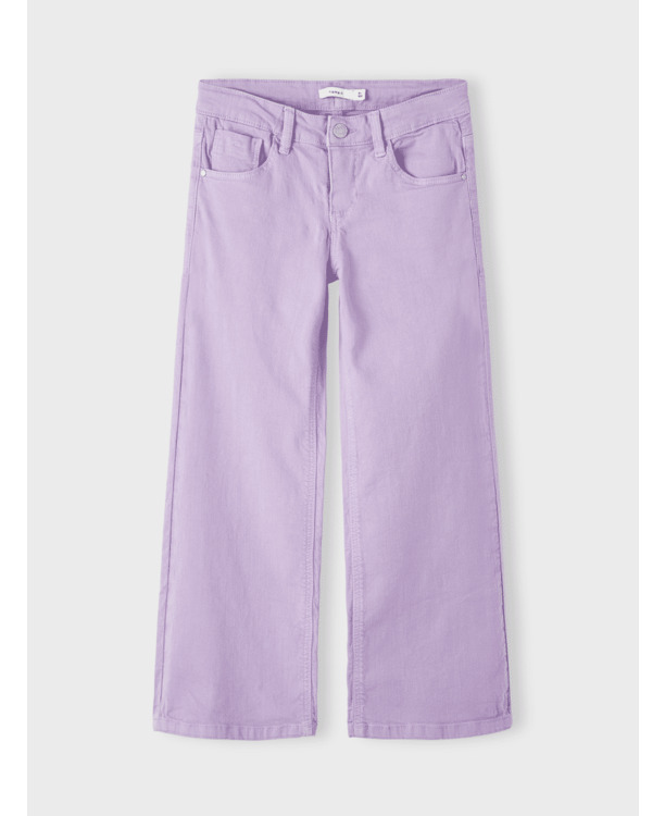 Wide Leg Fit Broek met wijde pijpen