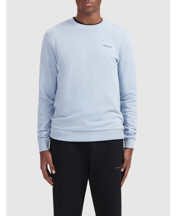 Dual-tone Palm Sweater 100% Cotton Men