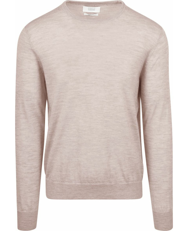King Essentials The John Pullover Merino Greige