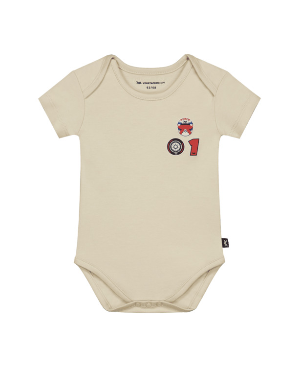 MV Baby - Romper - Short Sleeve - Creme