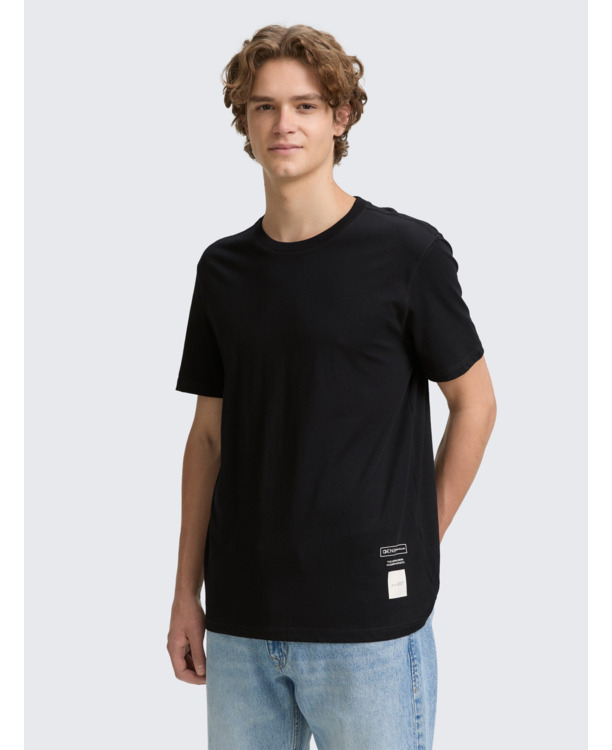 Eenvoudig T-shirt in effen kleuren