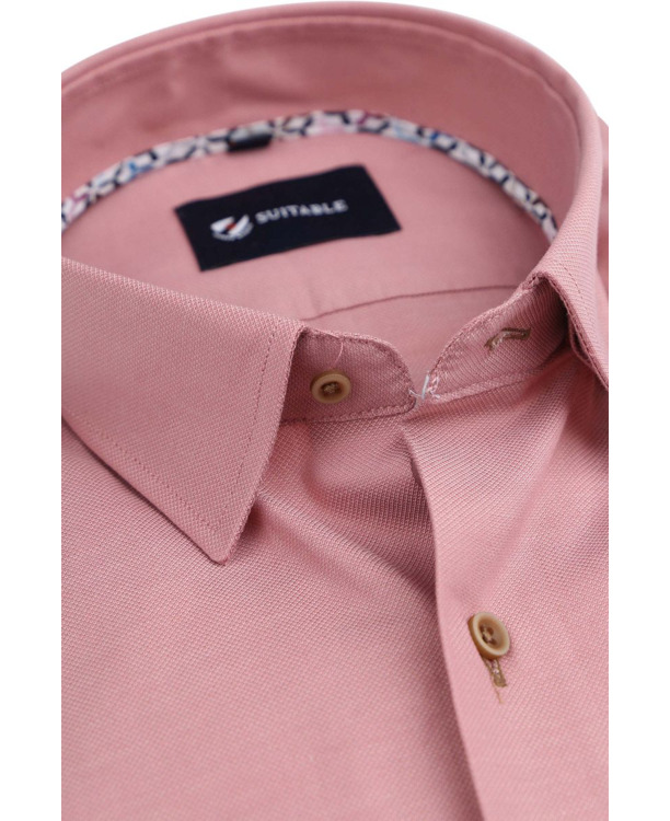 Suitable Overhemd Oud Roze
