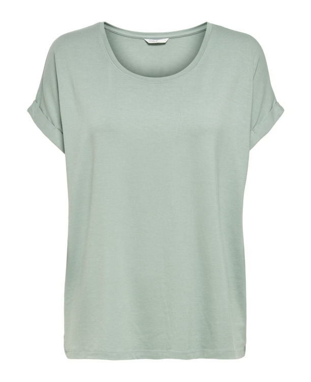 Regular Fit O-Neck Short Sleeves (S/S) Regular fit top met ronde hals en korte mouwen