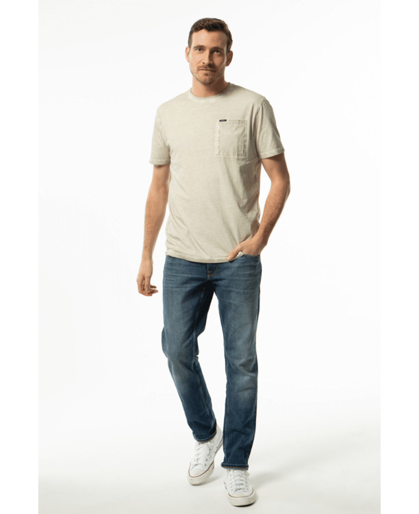 Heren T-shirt met borstzak