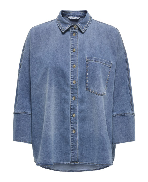 Regular Fit Shirt Collar 3/4 Sleeves (3/4)