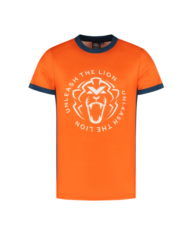 Sportshirt - Oranje - Unleash The Lion