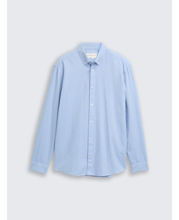 Regular fit katoenen Oxford overshirt