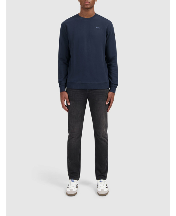 Grunge Logo Sweater 100% Katoen Mannen