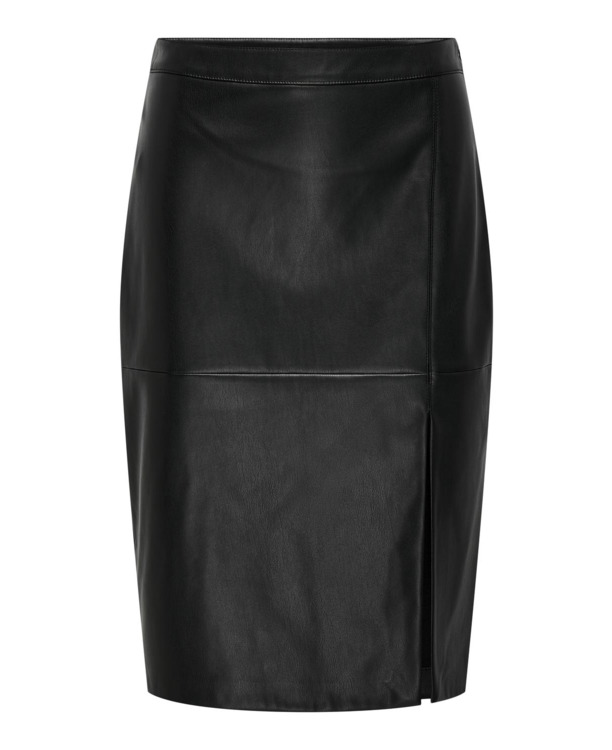 ONLOLINE FAUX LEATHER SKIRT OTW NOOS