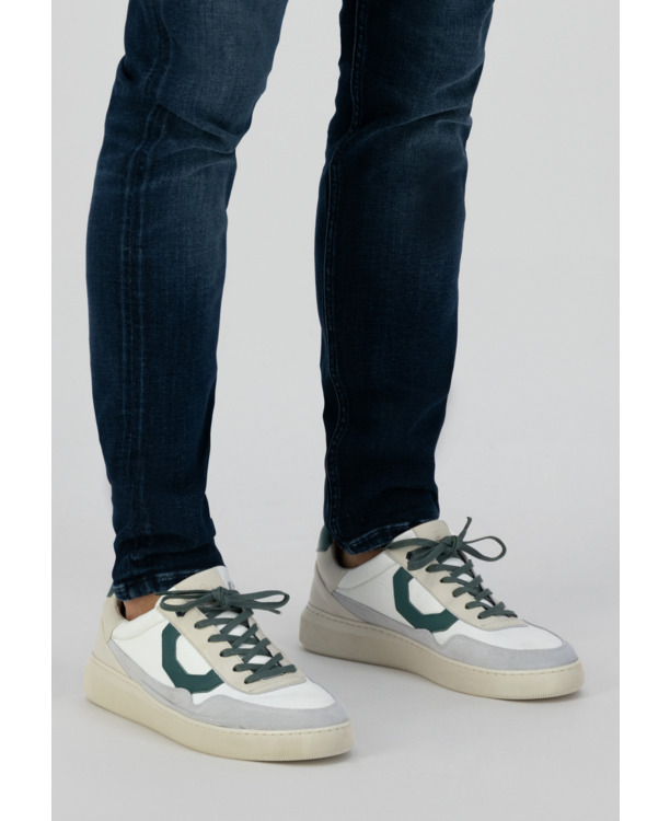 Dstrezzed Heren Leren Suede Sneakers
