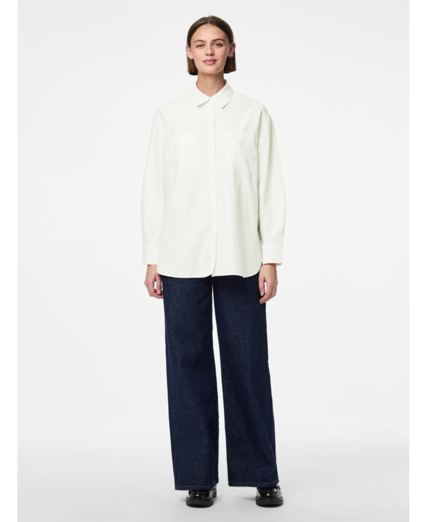 Loose Fit Button Down Collar Long Sleeves (L/S)