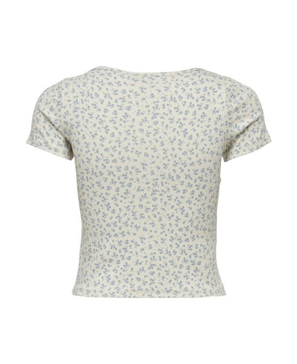 Regular Fit U-Neck Short Sleeves (S/S) Regular fit U-hals top met korte mouwen