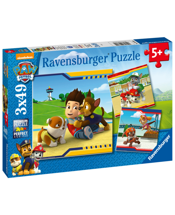 Ravensburger puzzel Paw Patrol Helden met vacht