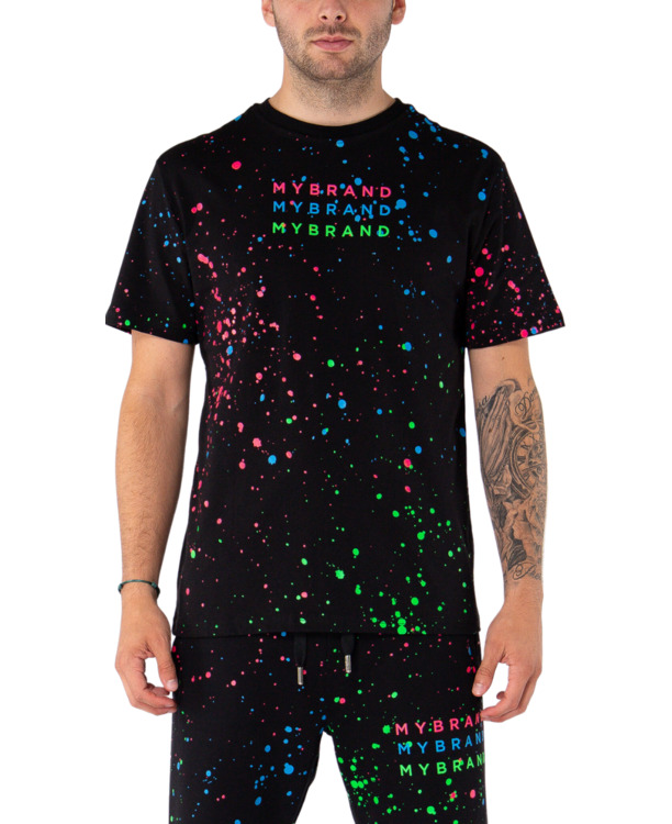 NEON VERFSPAT MB T-SHIRT HEREN
