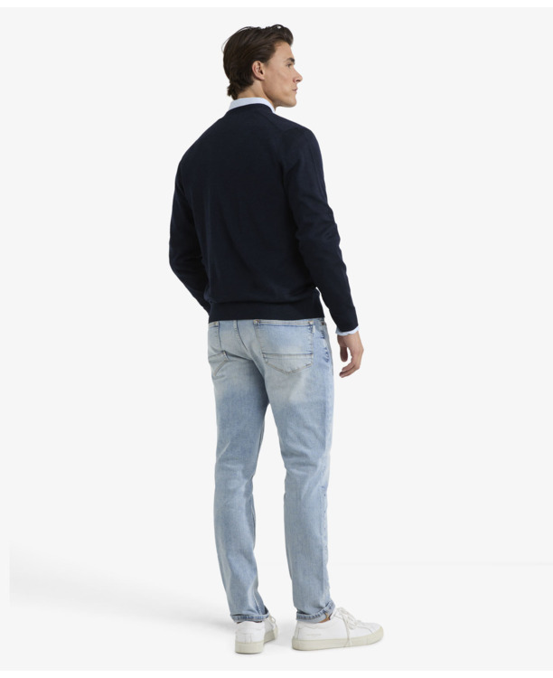 Klassiek vest 100% merino wol Heren