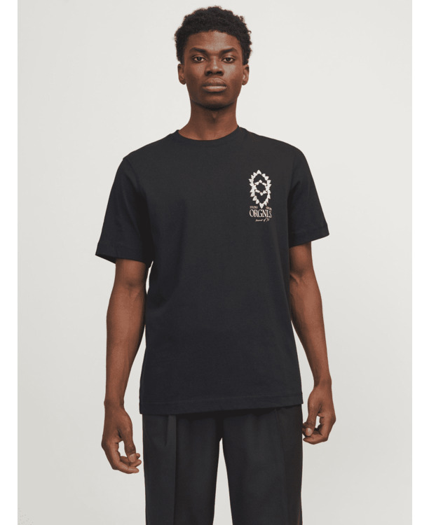 JORNOTO GRAPHIC CHEST TEE SS C.N LN