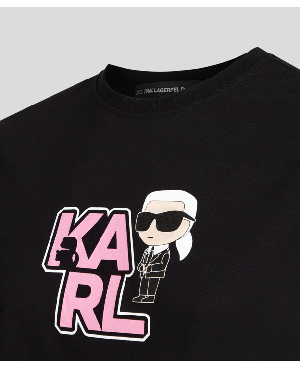 VARSITY KARL PRINT T-SHIRT