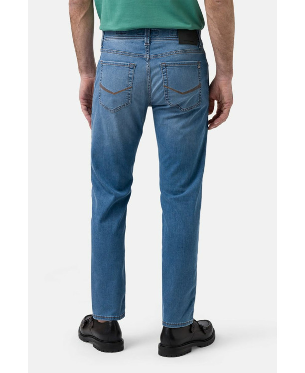 Pierre Cardin Broek Lyon Tapered Futureflex Vintage Blauw