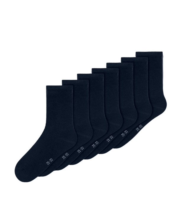 NKNSOCK 7P SOLID NOOS