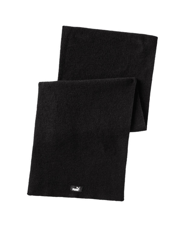 PUMA knit scarf Puma Black-N.1 Logo