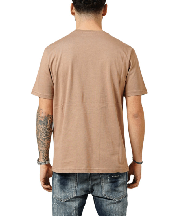 MIJN MERK BORST LOGO LEGER T-SHIRT MANNEN