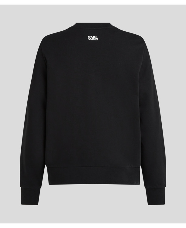 VARSITY KARL PRINT SWEATSHIRT