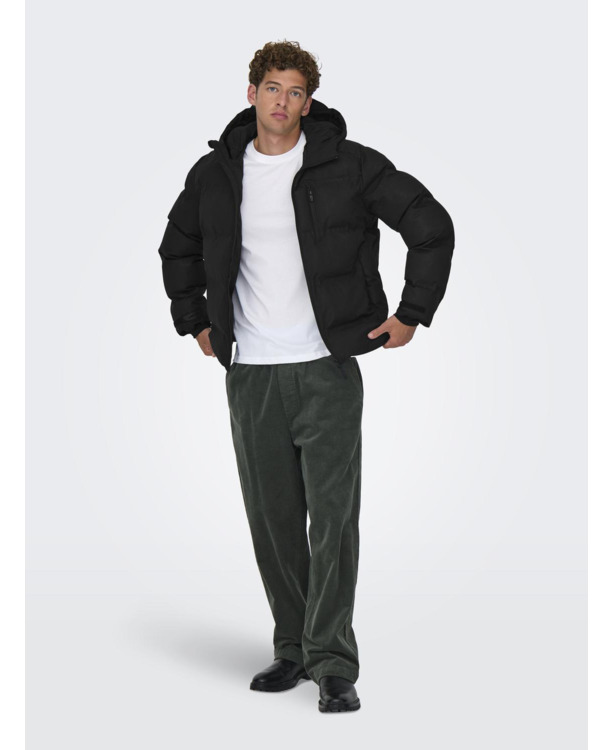 Capuchon met koordregeling lange mouwen (L/M) Heren