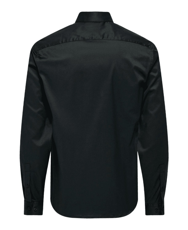 Slim Fit Overhemdkraag Lange Mouwen (L/M) Heren