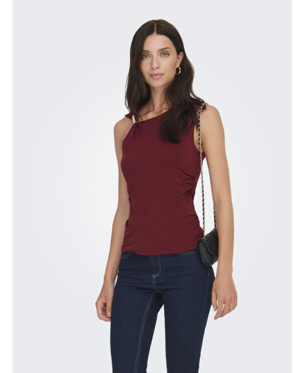 Slim Fit Asymmetric Neck Sleeveless (S/L)